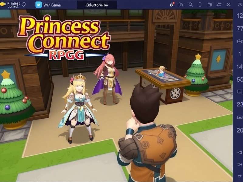 Princess Connect RPG Gameplay Princess Connect RPG Gameplay
